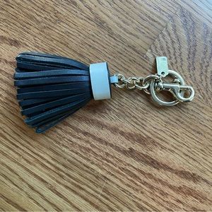 Coach Leather Keychain / Purse Charm